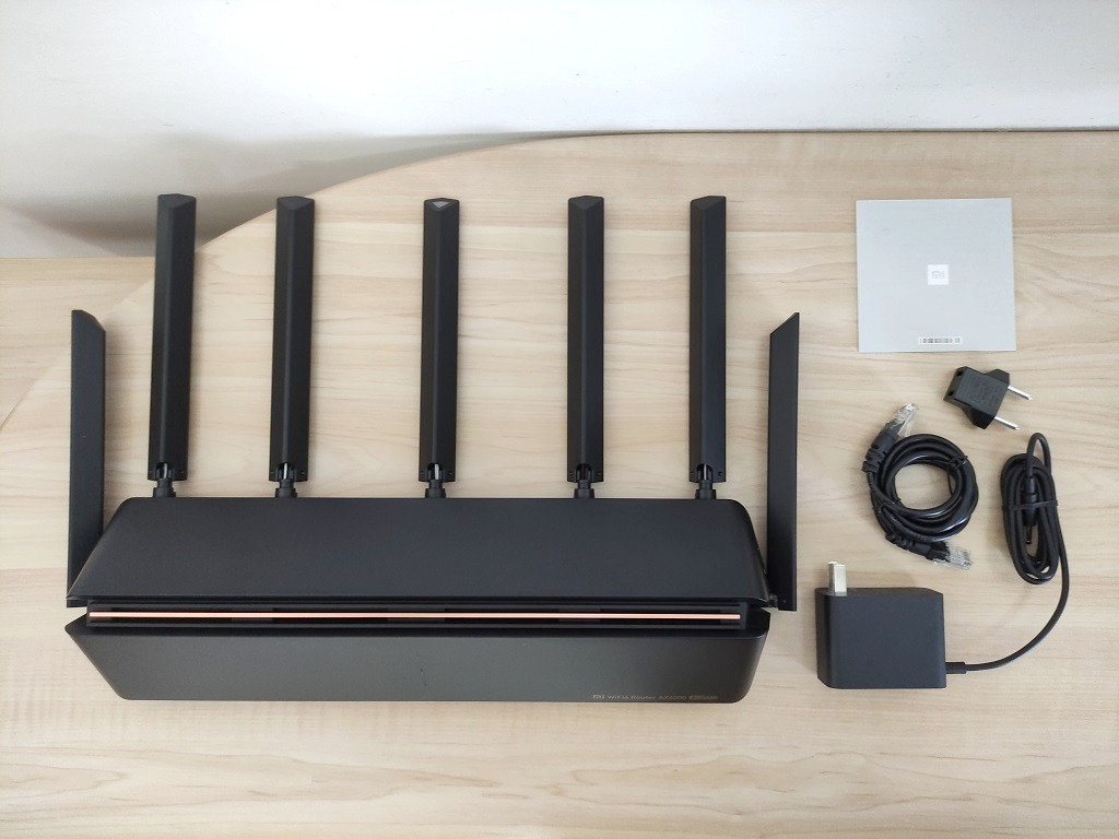 Xiaomi ax6000 router items