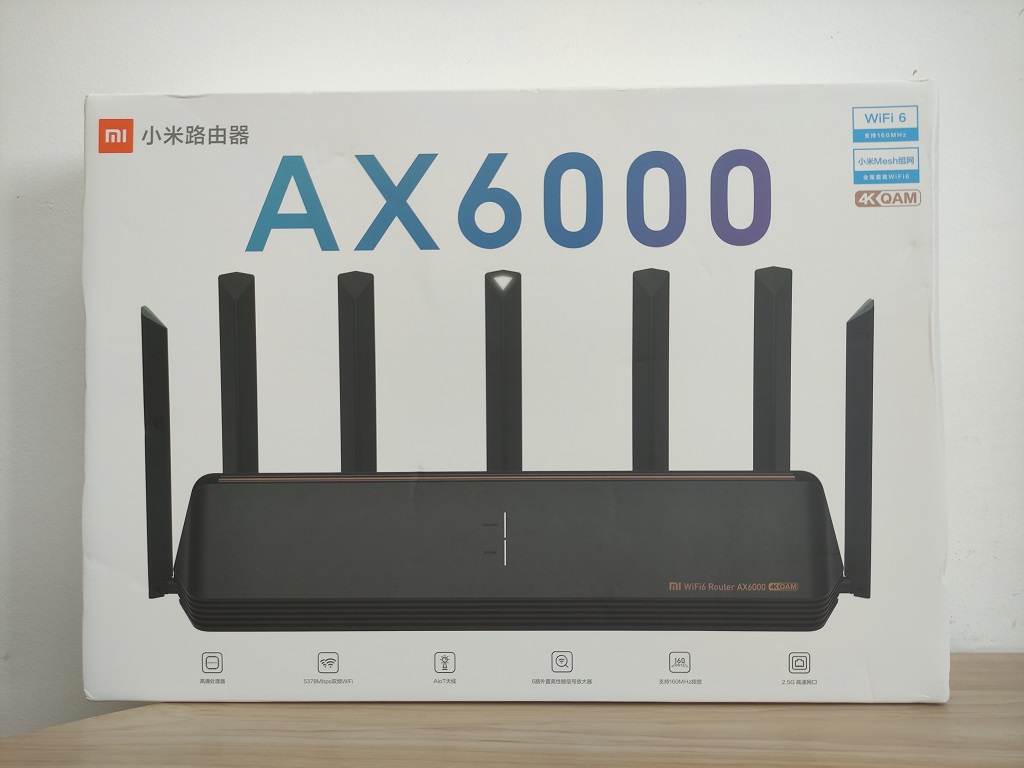 Xiaomi AX6000 Package 1